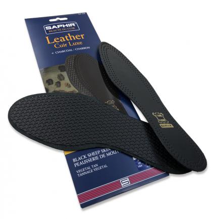Black Leather on Charcoal Insoles SAPHIR_thumbnail