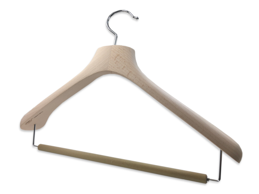 Suit Hanger Natural waxed wood_thumbnail Suit Hanger Natural waxed wood_thumbnail