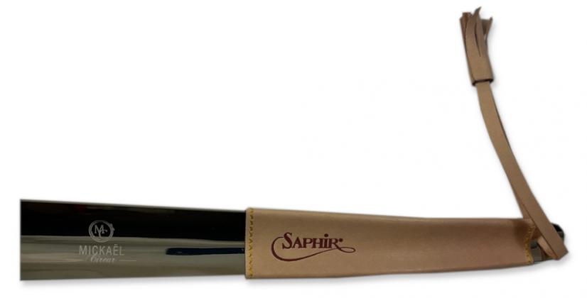 Shoehorn Metal Leather Saphir M�daille d'Or_thumbnail