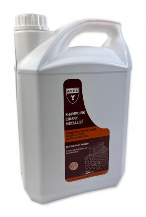 Metallic Wax Shampoo Red Terracotta AVEL