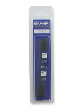 Medium Flat Shoelaces Saphir
