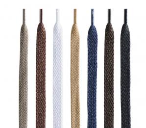 Medium Flat Shoelaces Saphir