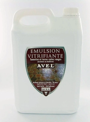 Varnishing Emulsion Red Terracotta AVEL