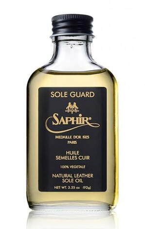 Oil for Leather Soles SOLE GUARD Saphir Mdaille d'Or
