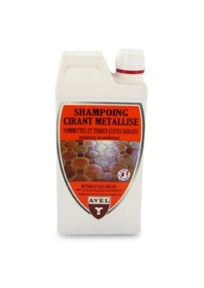 Metallic Wax Shampoo Red Terracotta AVEL
