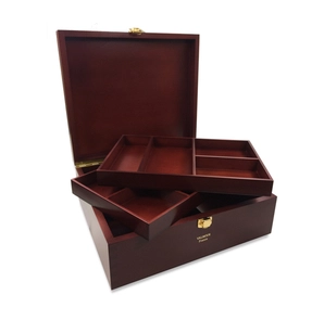 VALMOUR Presentation Box Large Mahogany