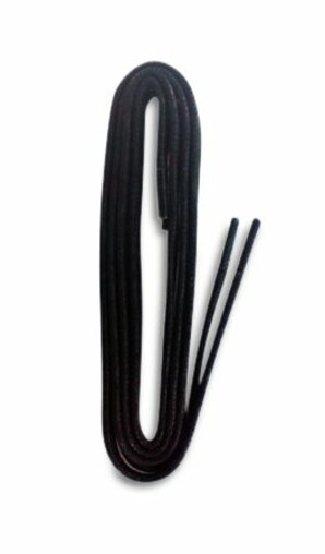 Thin Round Waxed Shoelaces Saphir