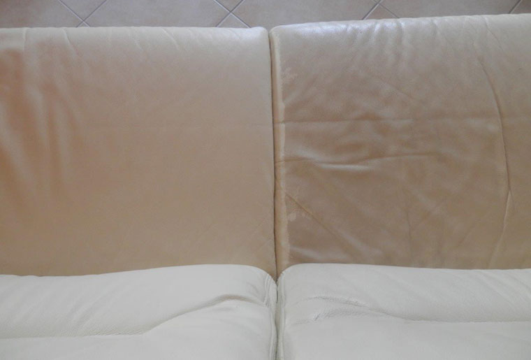Cleaning a Leather Sofa
